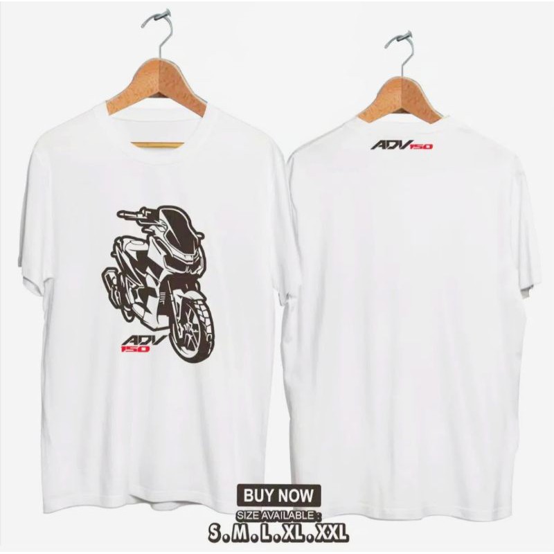 T-Shirt Motor / Kaos Honda Adv / Kaos Touring / Baju Honda Adv 150