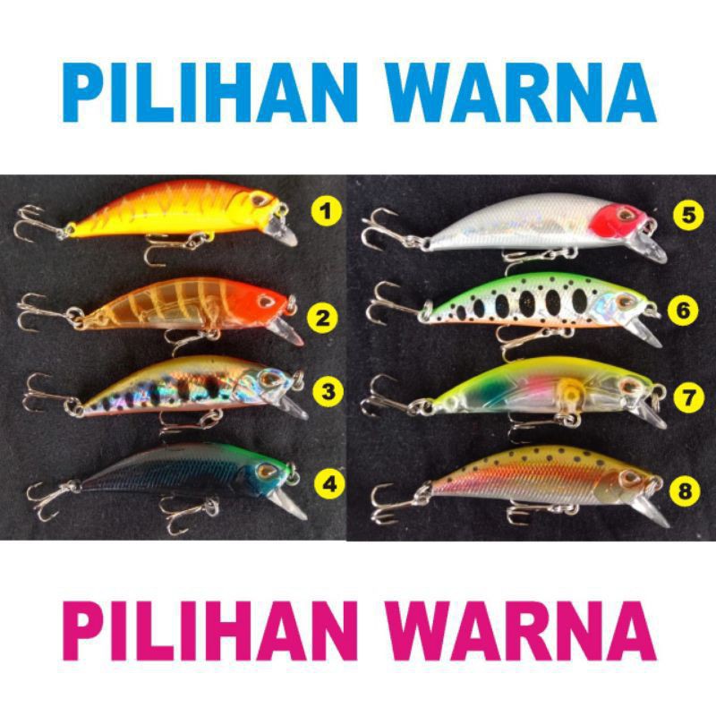 Minnow Lure UL 5 cm Impor Action Killer