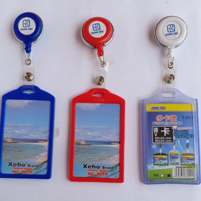 

Bank BRI Yoyo name tage logo timbul Id Card