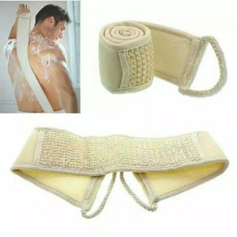 SIKAT PUNGGUNG LOOFAH STRAP/LOOFAH GAGANG STIK/STRAP SILIKON/SIKAT PUNGGUNG