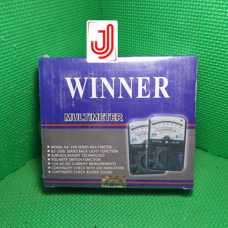 Multitester multimeter Winner KS 298 L original produk