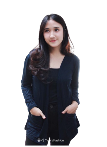 MyYoora Pocket Basic Cardigan Outer Wanita JK461/JK435/JK439-1
