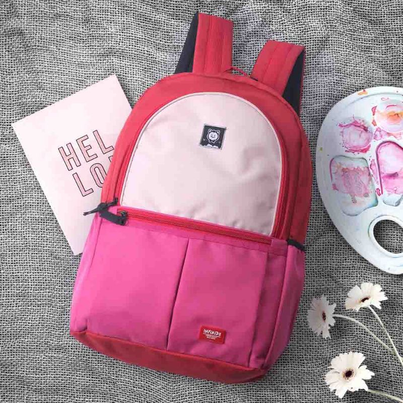 ORIGINAL Tas Anak Sekolah SD Pink | Tas Ransel Backpack Anak Perempuan Terbaru | Tas Anak Cewe