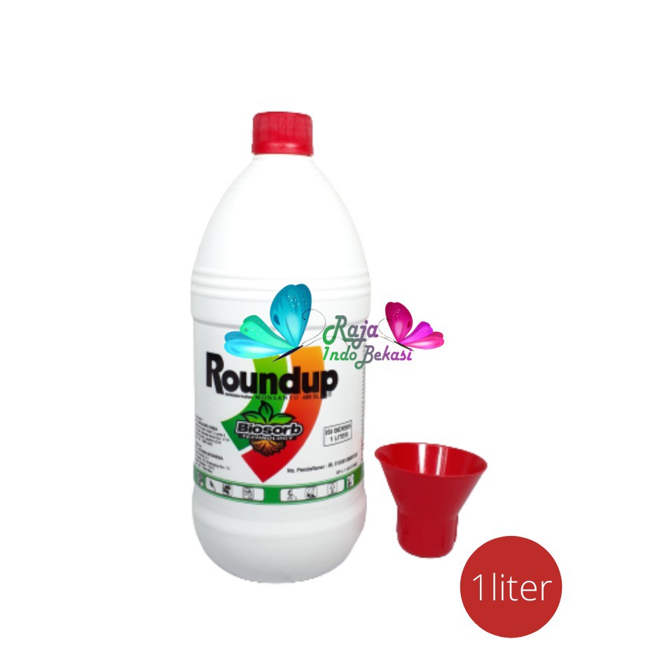 Original Roundup 1 Liter Obat Pembasmi Rumput Liar Ilalang Gulma Herbisida Asli Round Uperbisida