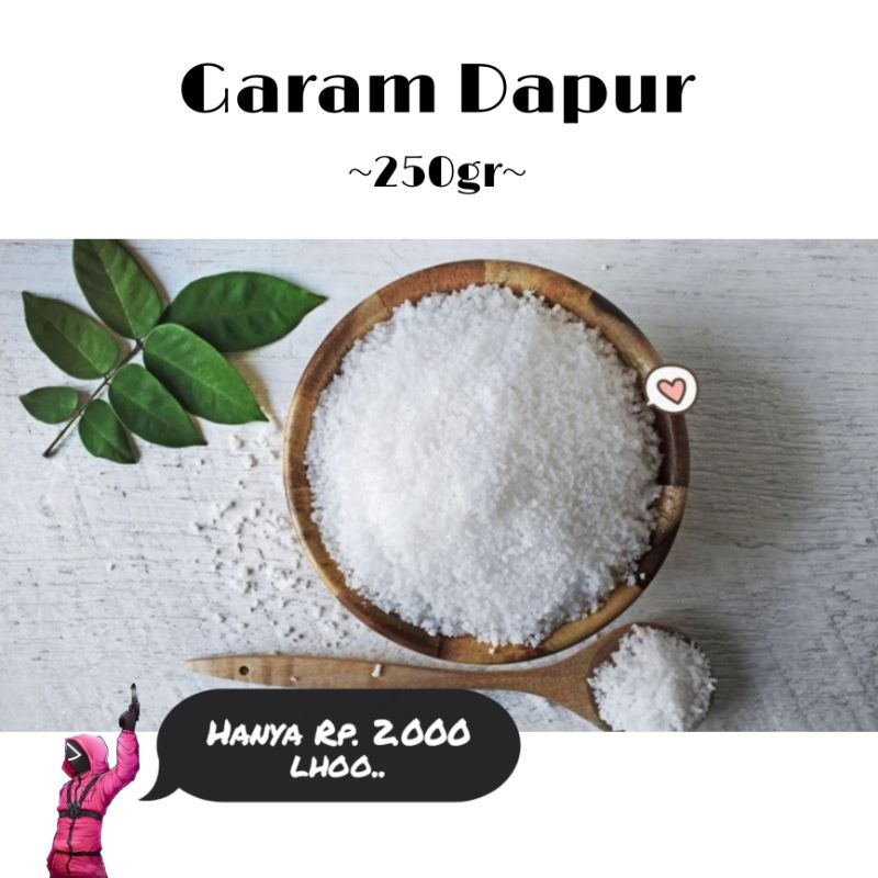 

Garam Dapur 250gr