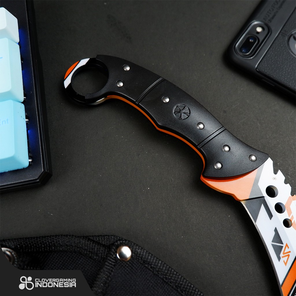 Talon Knife Asiimov - CSGO Counter Strike Knife Pisau Case