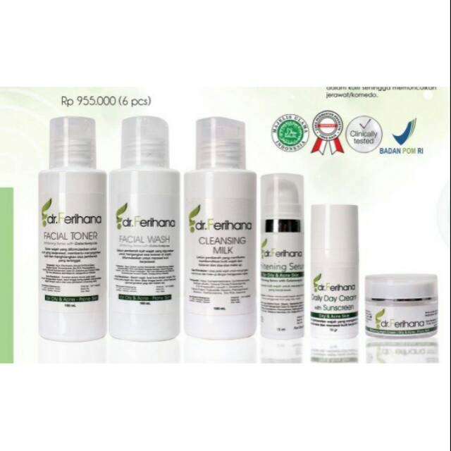 Paket complete dr. Ferihana  GFF oily-acne