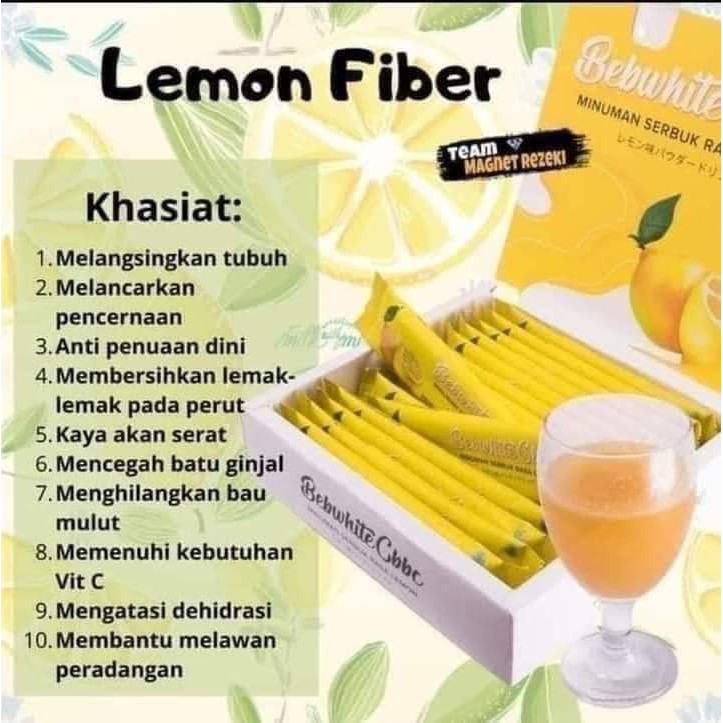 minuman pelangsing FIBER Bebwhite C BBC