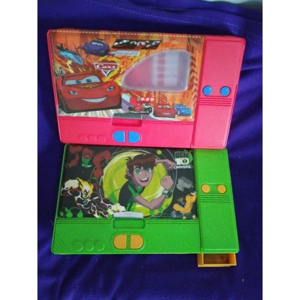 

Tempat pensil 2 pcs dan buku gembok 2 pcs preloved