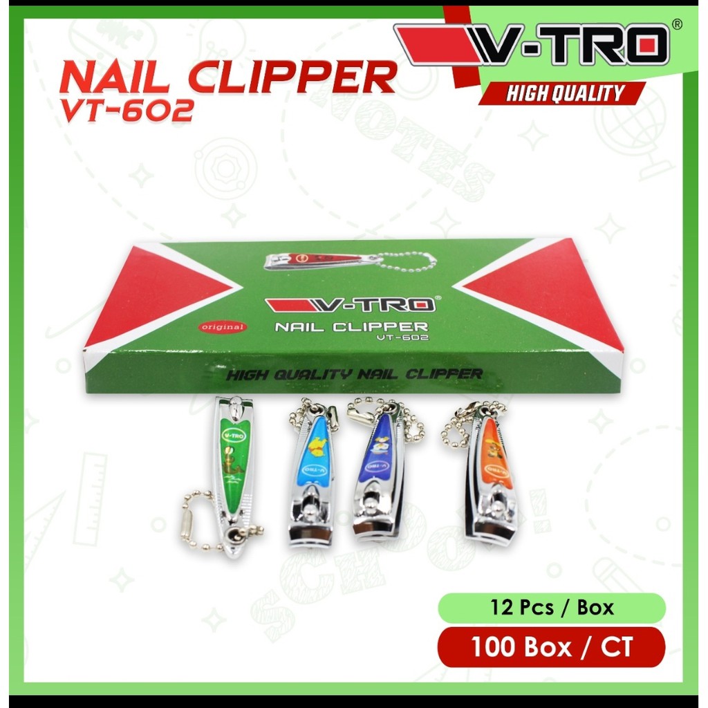 

gunting kuku vtro kecil isi 12 bh setara bai chang tipe 602
