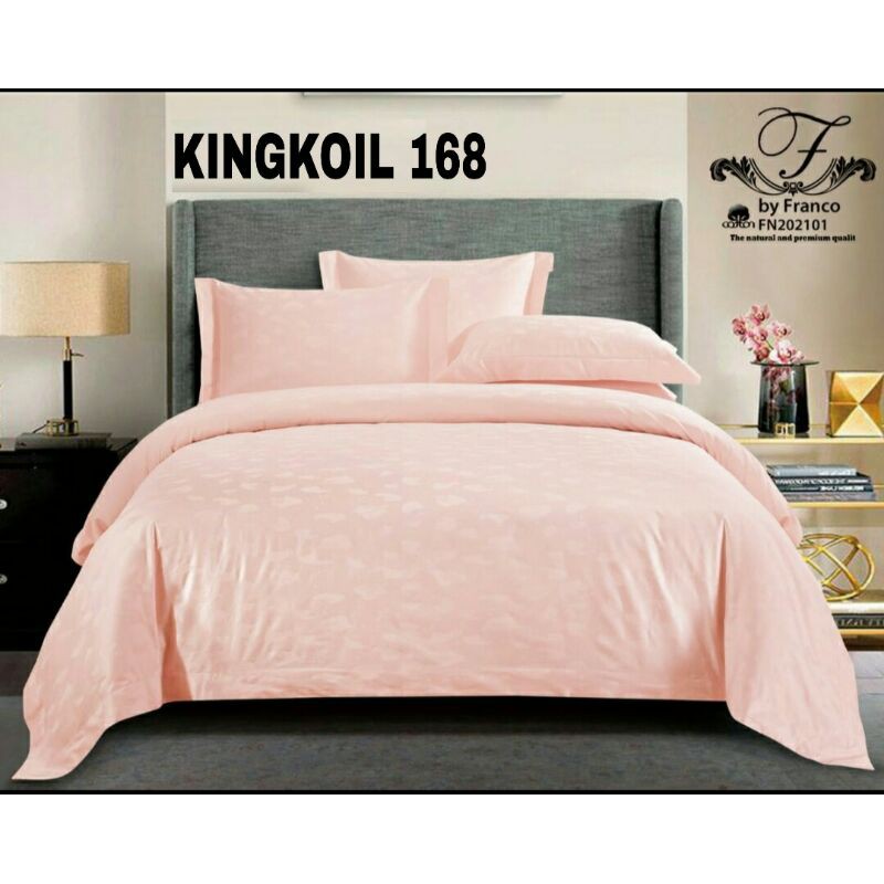 Sprei Katun KingKoil Uk. 200x200x30