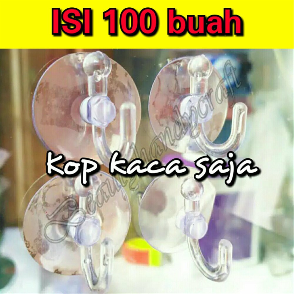 Dijual kop kaca 3cm grosir per 100bh murah Diskon