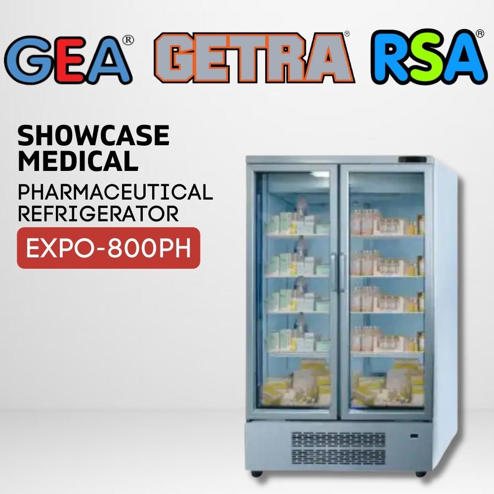 MEDICAL SHOWCASE GEA EXPO-800PH PHARMACEUTICAL REFRIGERATOR EXPO 800PH ORIGINAL