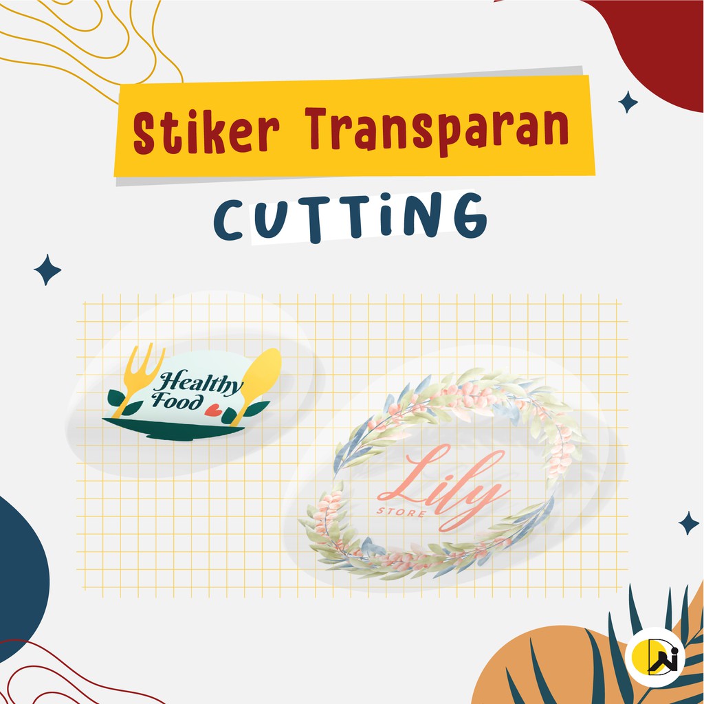 

Stiker Label Transparan Cutting