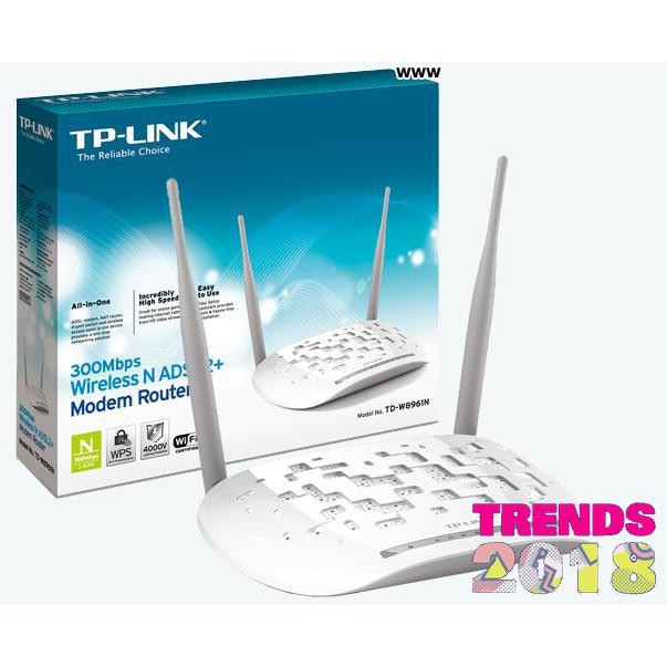 Jual Promo Harga Murah Tp Link 300mbps Wireless N Adsl2 Modem Router