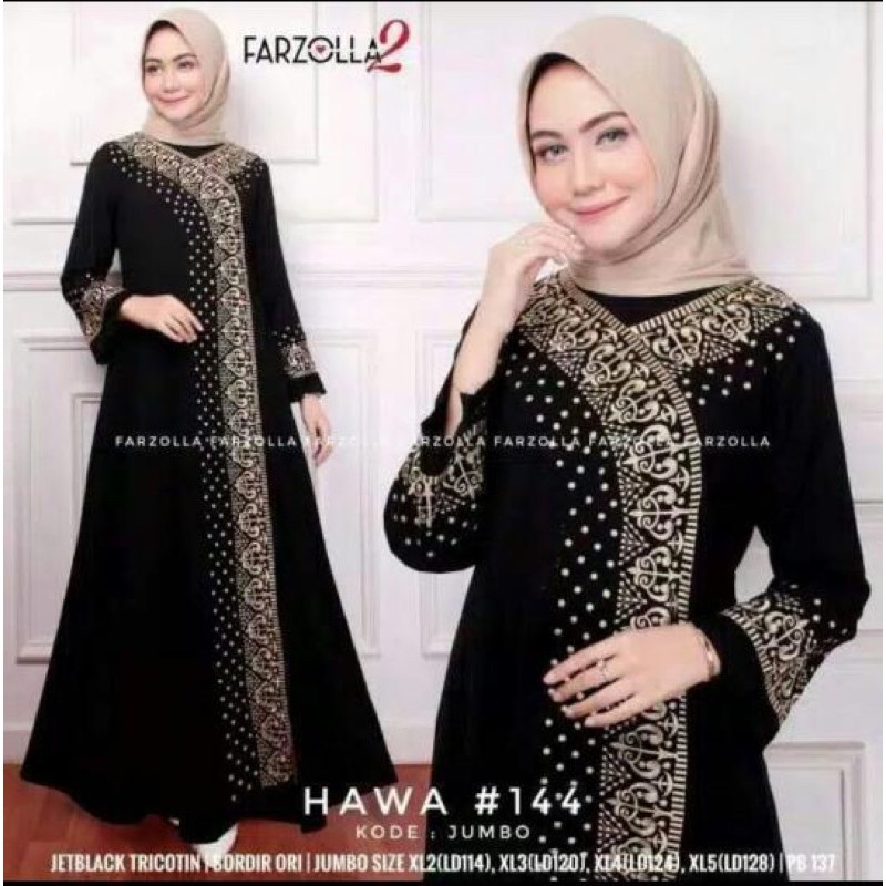 GAMIS ABAYA SYARI MUSLIM 144 KIMONO JALABIYAH COUPLE