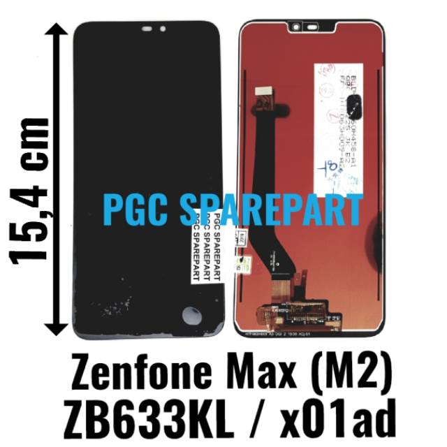 Original Oem Lcd Touchscreen Fullset Asus Zenfone Max M2 Zb633kl