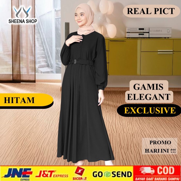 GAMIS TERBARU 2021 GAMIS KAIMA FULL KANCING GAMIS KEKINIAN FASHION