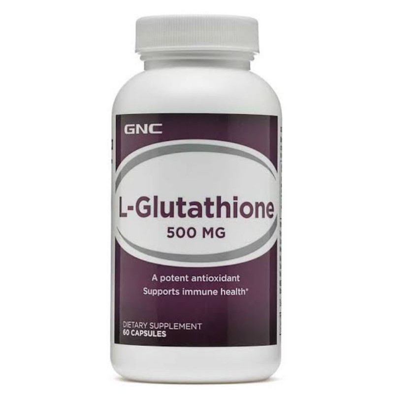 GNC L GLUTATHIONE 500 MG Obat Pemutih Herbal Original .