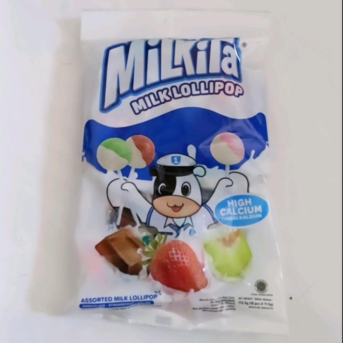 

Milkita Milk Lollipop isi 15s x 11.5gr - Permen Lollipop