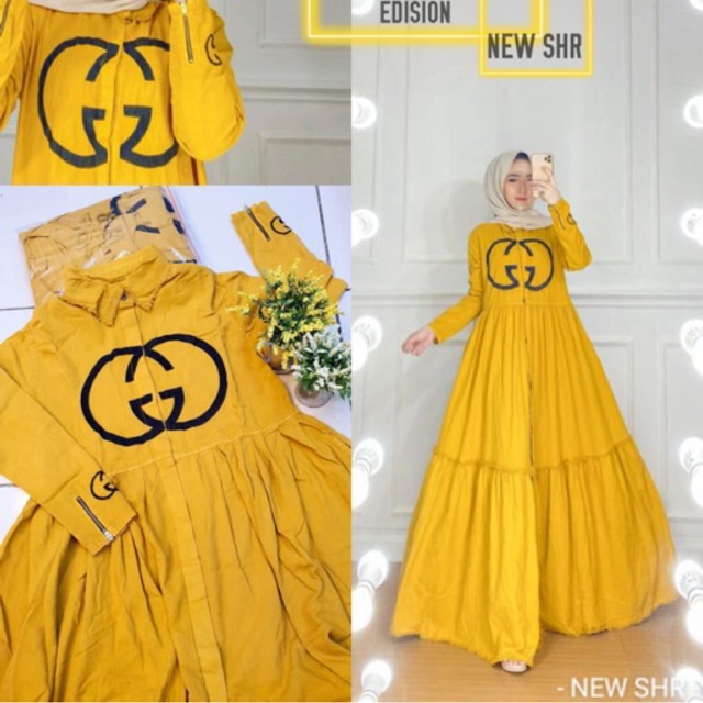 SYAHIRA GAMIS TERBARU GC ORI SHR 100%