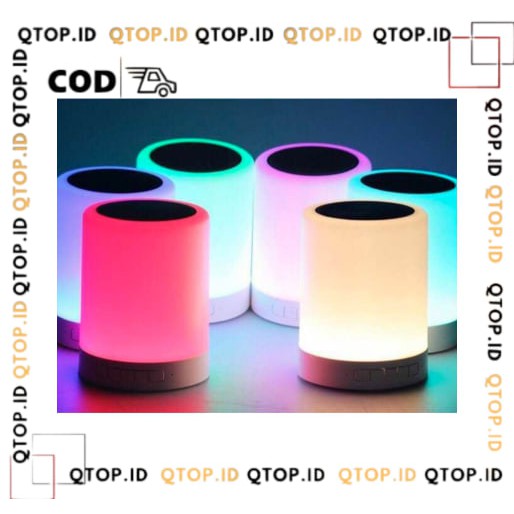 SPEAKER BLUETOOTH CL-671 LAMPU LED DISCO SMART TOUCH LAMP /LAMPU TIDUR [QTOP.ID]