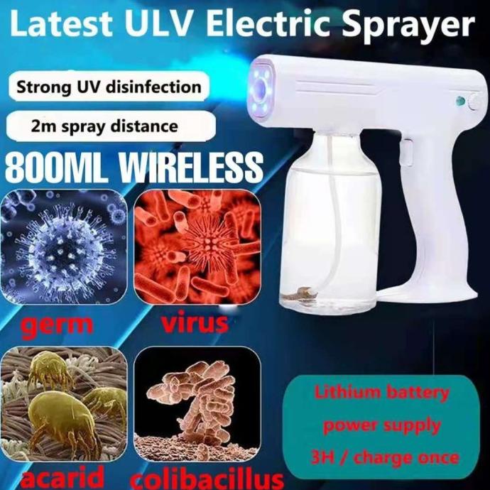800ML USB Disinfection spray gun wireless nano spray gun