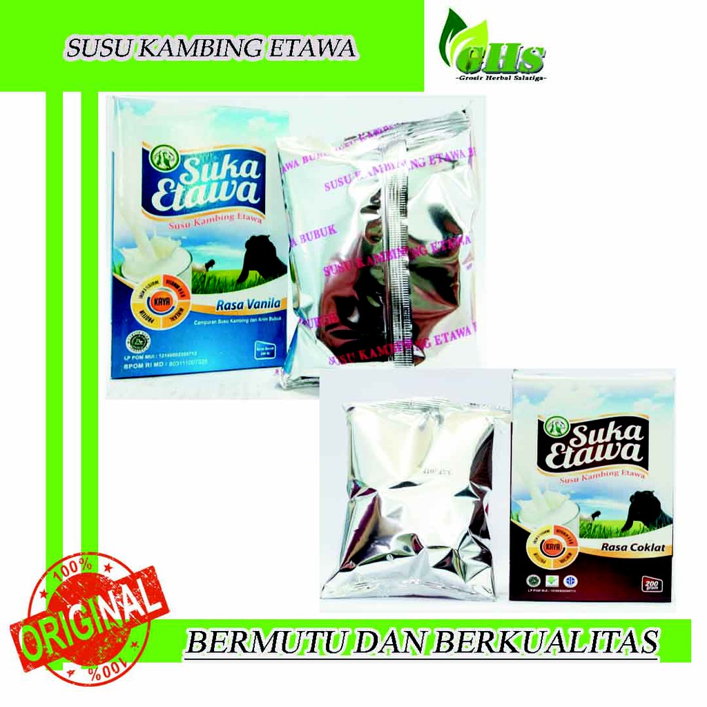 

SUKA Susu Kambing Etawa Asli Berkualitas