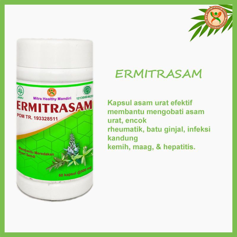 

terbaru !! ERMITRASAM herbal untuk mengatasi penyakit asam urat