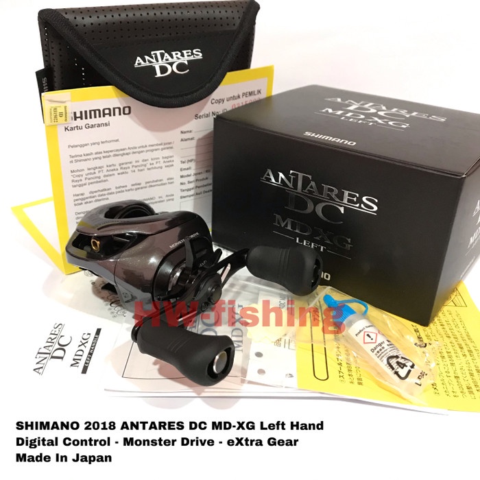 Termurah.. Shimano 2018 Antares Dc Md-Xg Left - Garansi Resmi Shimano Cv