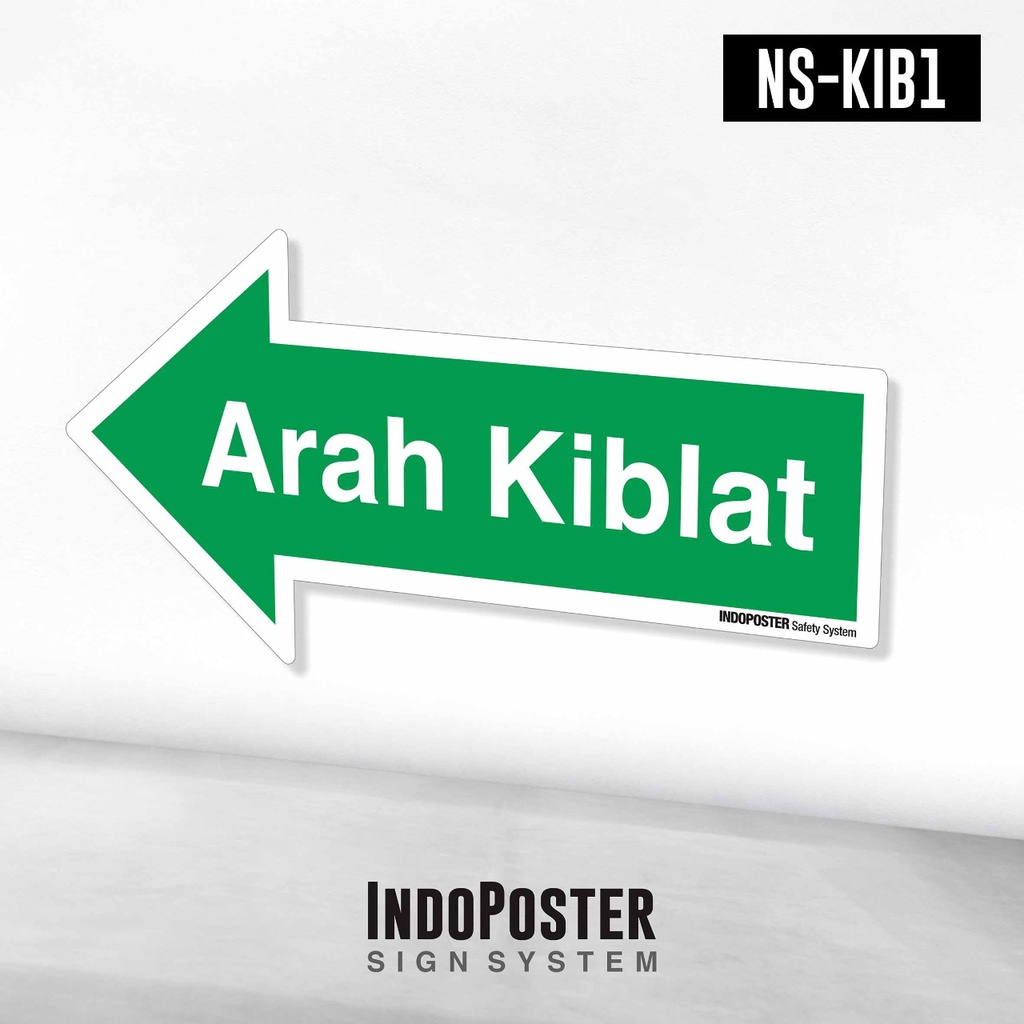

Stiker Ruangan Mushola Arah Kiblat Sholat