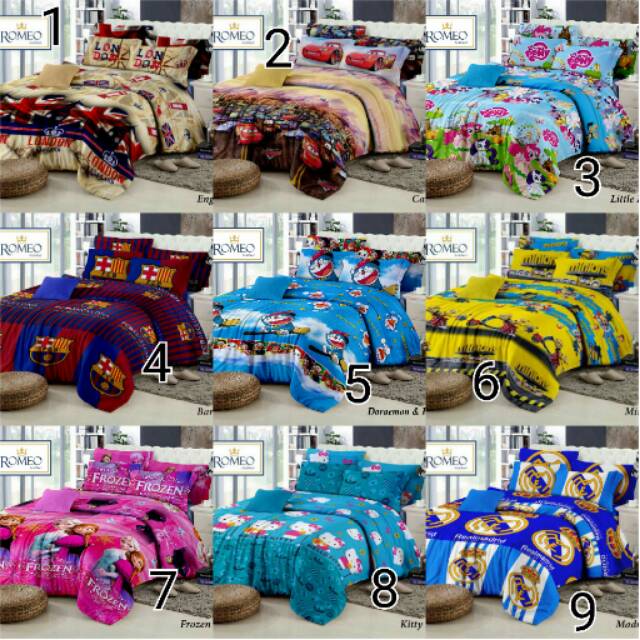 BED COVER SET SEPRAI SINGLE ROMEO 120X200