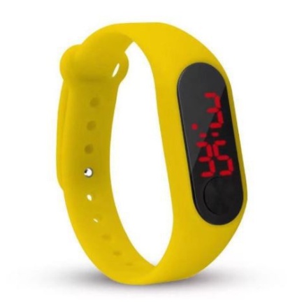✅COD Watch142 Jam Tangan LED Sport Digital-Var 1 Kuning