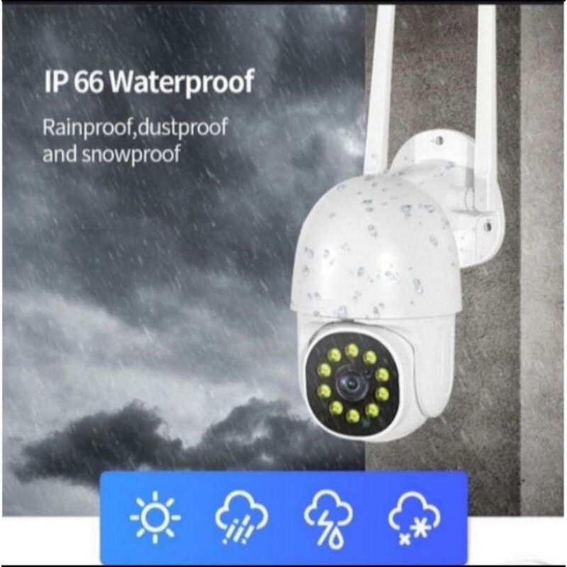 CCTV IP CAMERA V380PRO OUTDOOR 8MP FULL HD 1080P SMART WIFI CCTV CAMERA WATERPOOF ANTI AIR