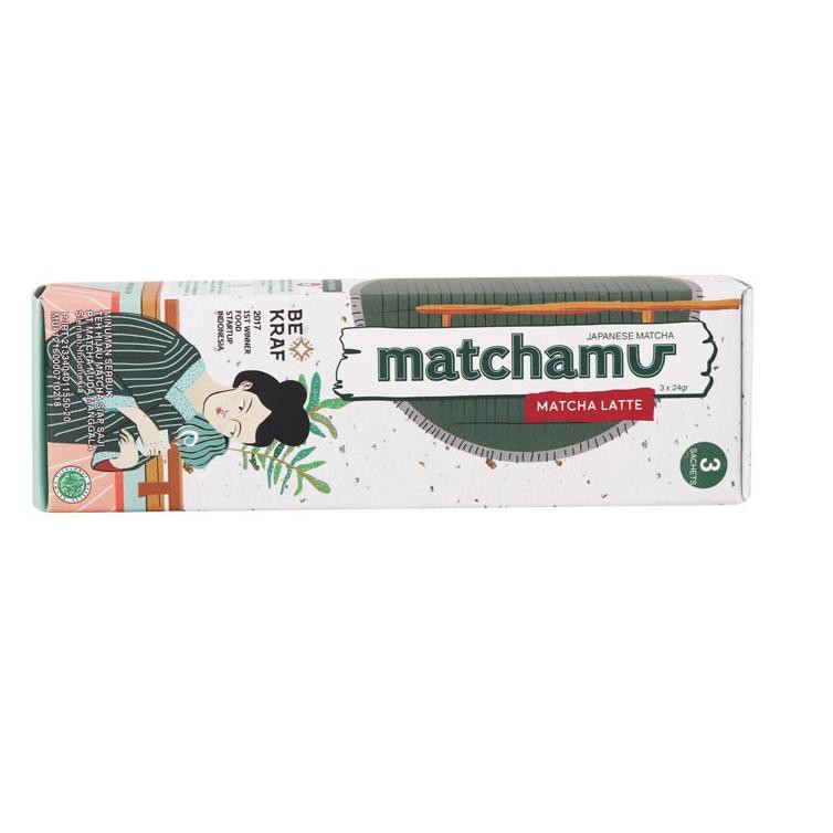 

Terbaru NKHZG Matchamu - Matcha Latte 3 x 24gr (Box of 3 sachets) - Minuman Instant Tanpa Pengawet 5