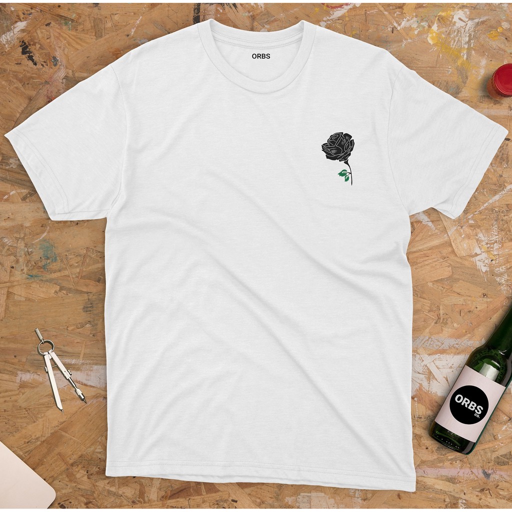 Kaos/Baju Original ORBSCO Black Rose