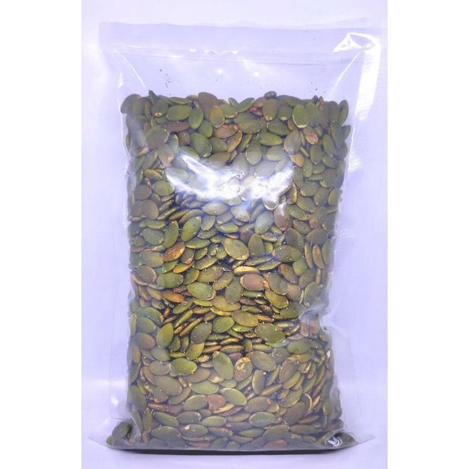 

Big Sale 1Kg Roasted Pumpkin Seed Salted - Biji Labu Kupas - Kuaci Oven - Asin Big Sale