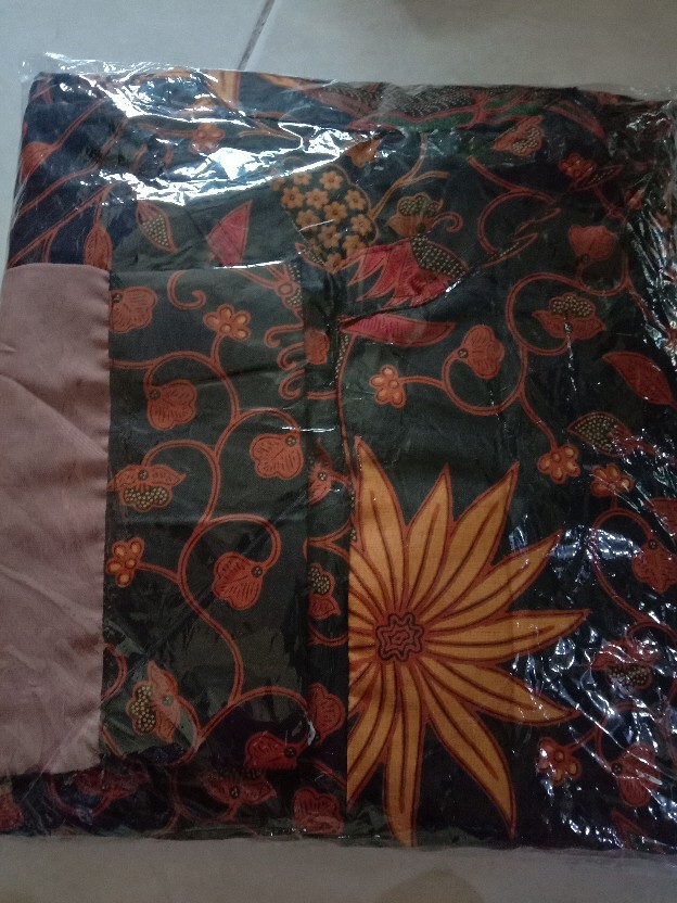 Gamis Batik Syari Madiya Katun Unggul Jaya Dress Kombinasi Mic Wolfice Sopal All Size Fit To Xl 102