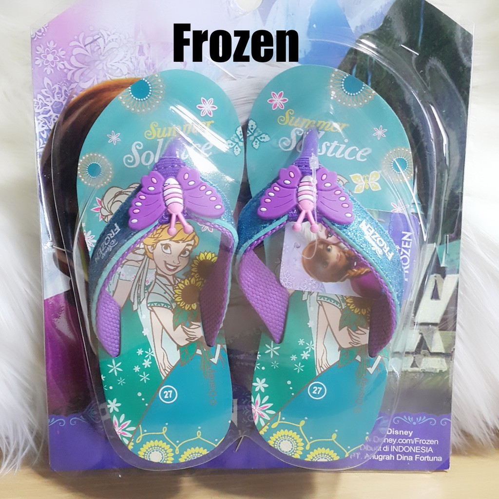 Sandal jepit anak perempuan FROZEN