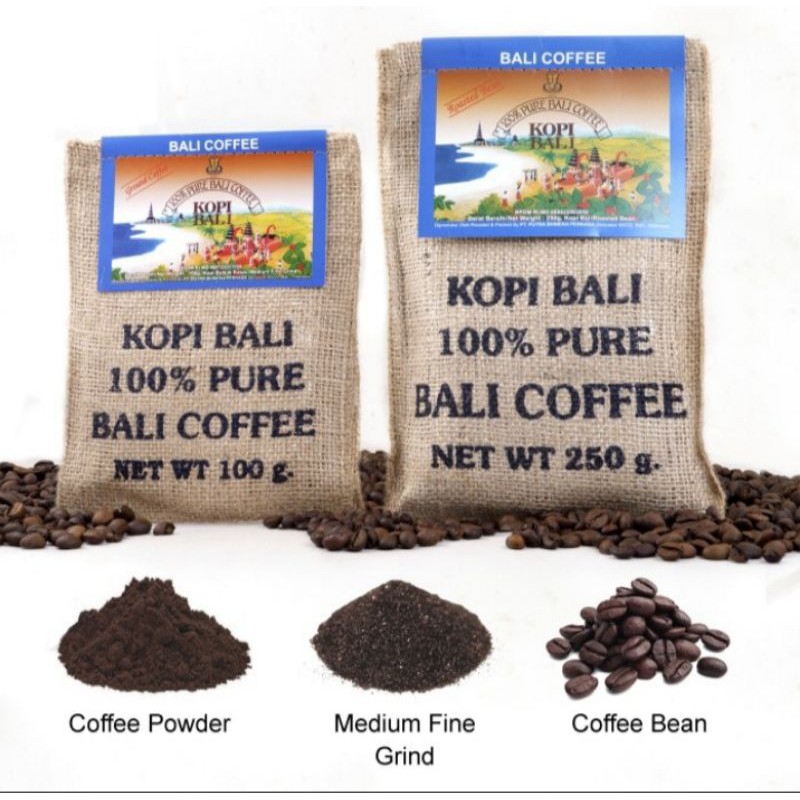 

Kopi Bali Spesial Kemasan Karung 100 - 250 Gram