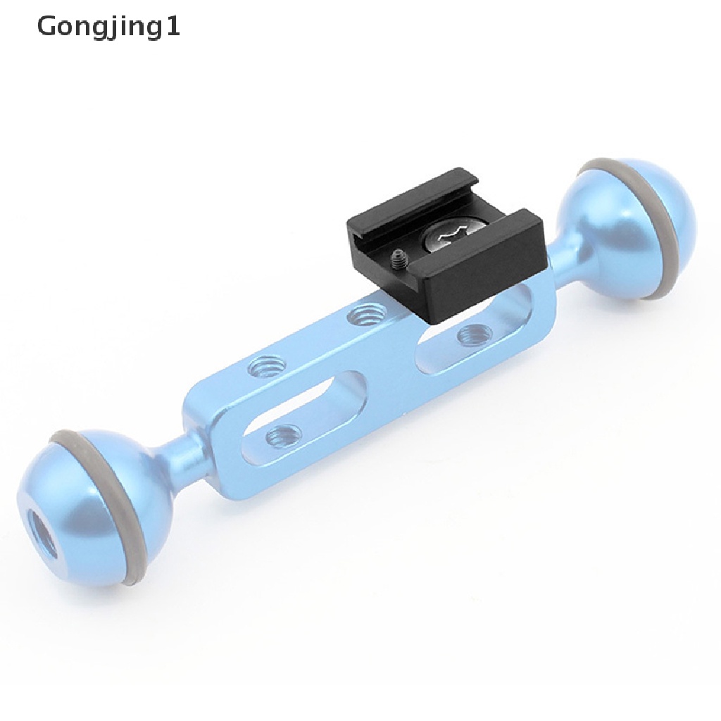 Gongjing1 Adapter Cold Shoe Mount Holder Lampu Flashmic Untuk Kamera