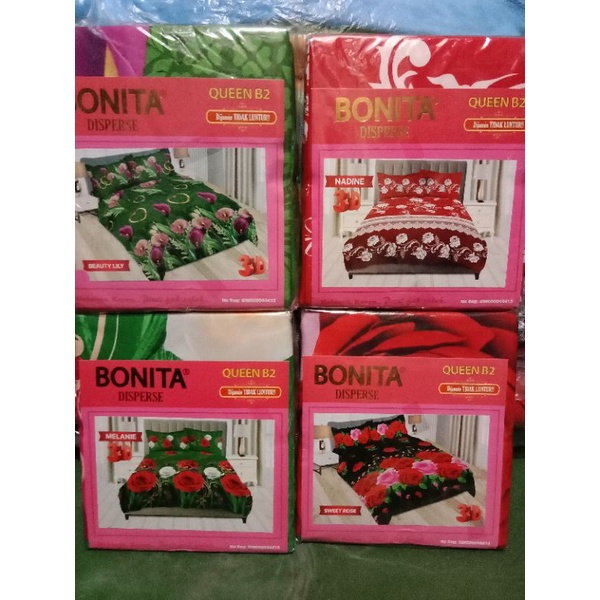 sprei bonita nomor 2 / sprei bonita Queen / sprei bonita 160X200