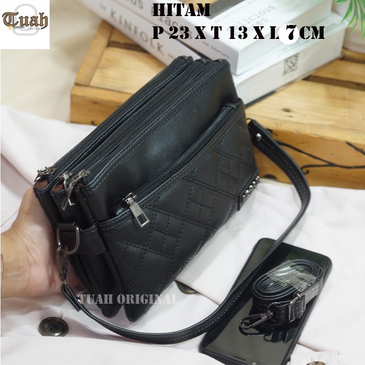 TuahSlim bags ( New ) SLingbag 4 ruang Import premium series high quality Cluth 09 / Tas Wanita Import Terbaru Kekinian viral/ Tas Selempang Wanita Terlaris / Tas Cluth import Wanita / Dompet Hp Dan Uang Wanita Terbaru
