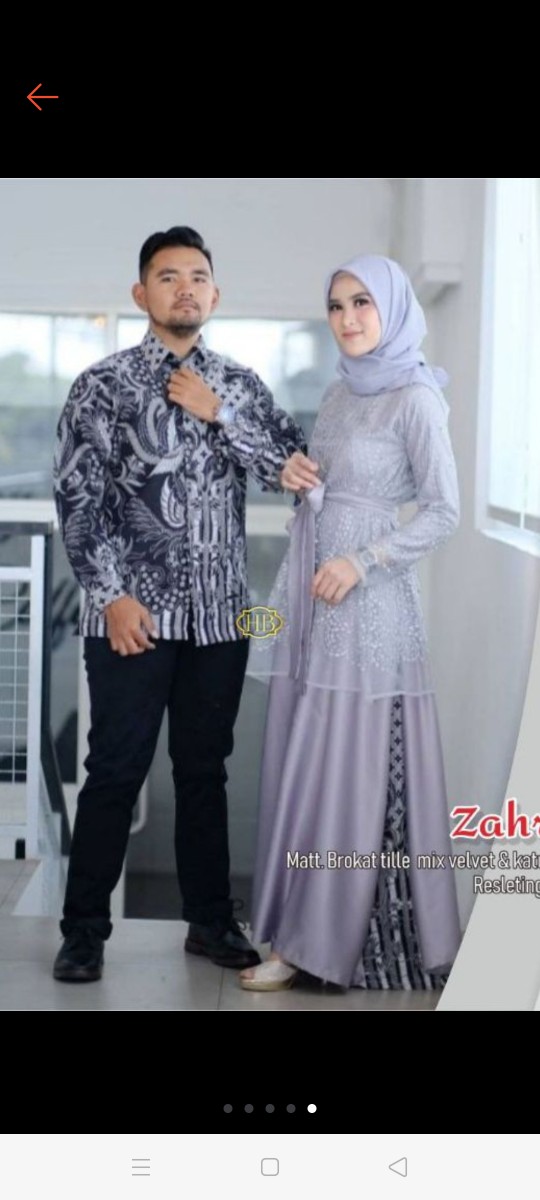 New Arrival Ready Anak | Nayaka Batik - Batik Couple Naomi Olivia Aplikasi Mutiara Free Slendang