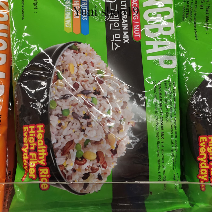 

kongbab kacang/nut kix 6x25gr