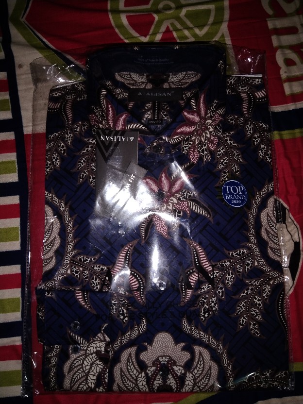 Alisan Kemeja Batik Printing Slimfit Panjang