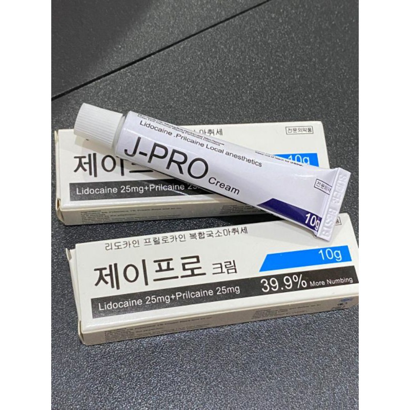 J-Pro 39% Numbing Cream 10g/Anestesi Cream