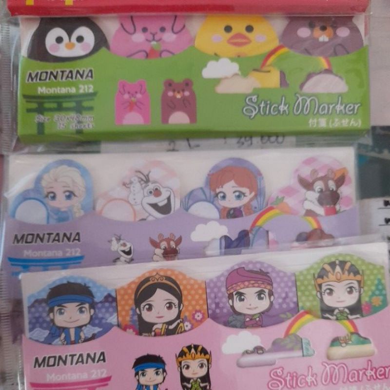 

Stick Marker Montana 212 / Pembatas Buku