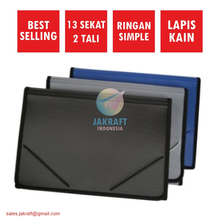 

Dompet Map Expanding File Plastik Tali Dokumen Nota Giro Folio Joyko - Keterangan