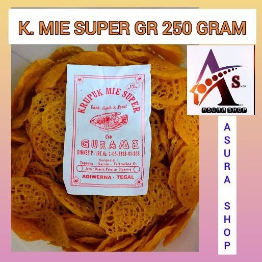 

Kerupuk Mie Kecil Mentah 250 Gram